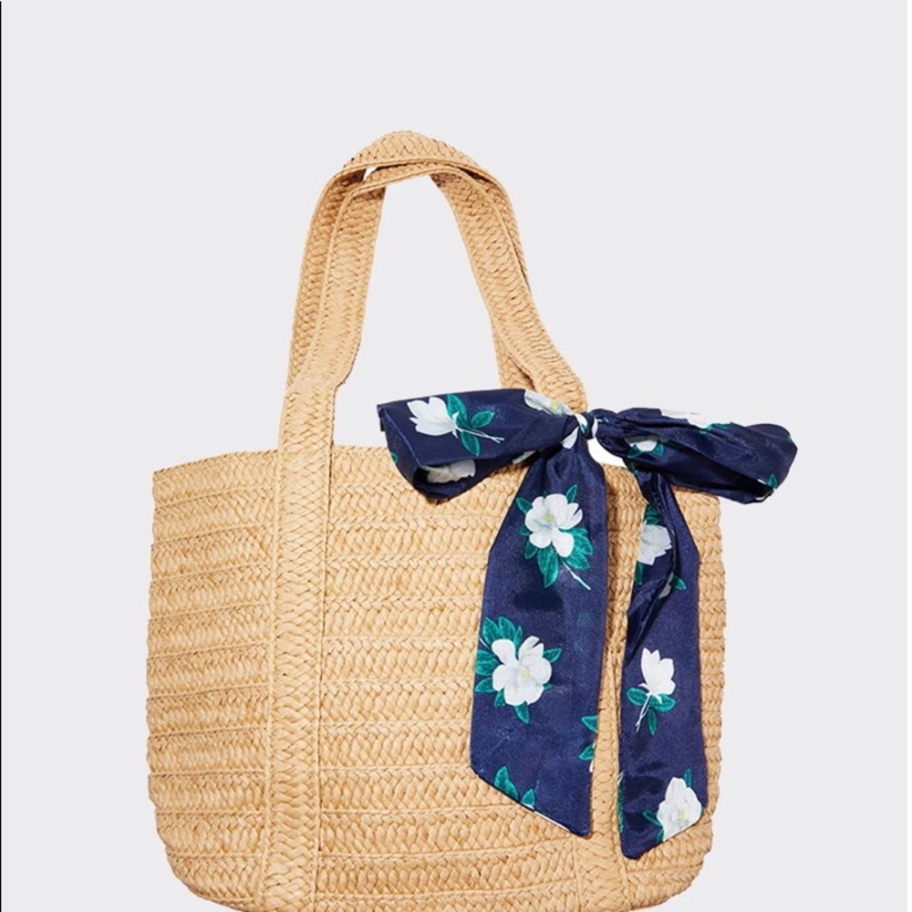 Super Adorable Draper James Straw Bag
